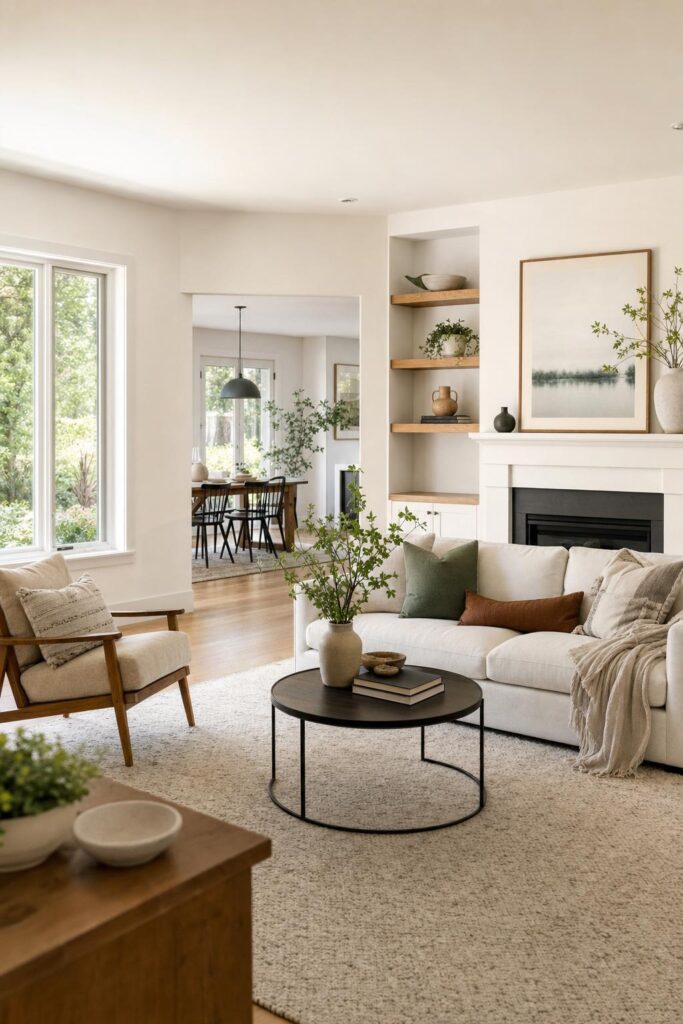 Beautifully staged Portland home ready for sale, featuring a bright living room and inviting curb appeal.