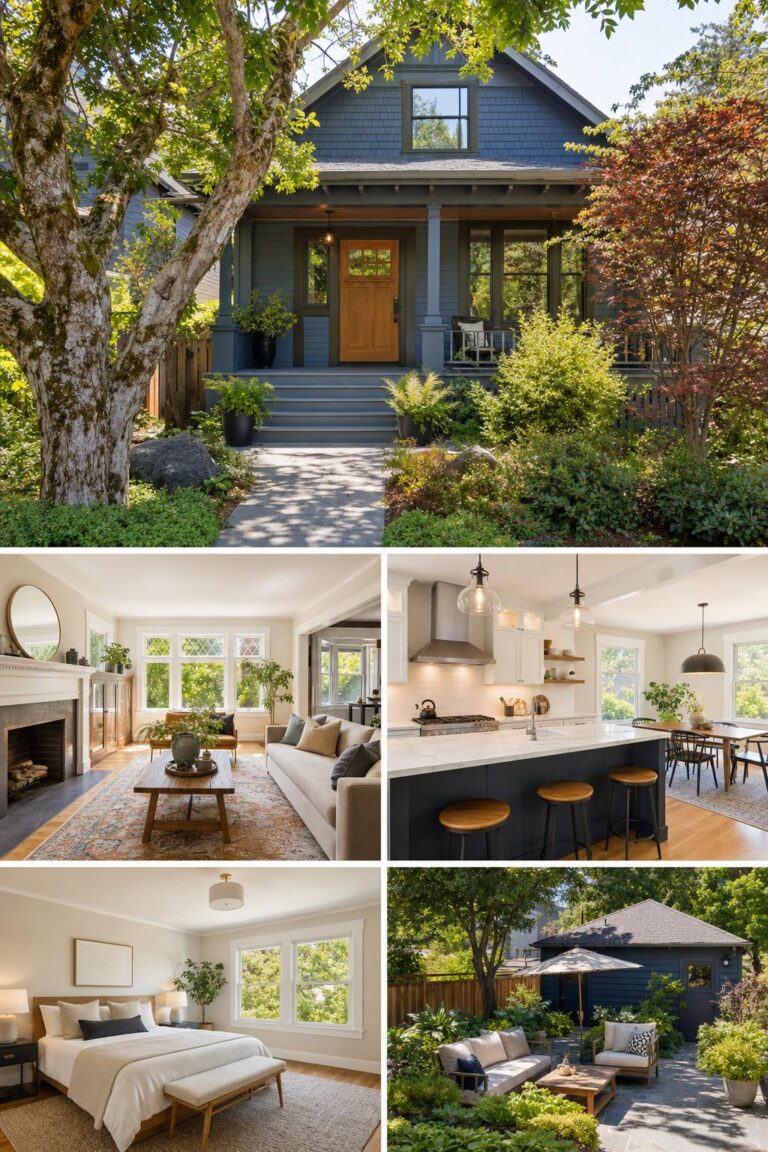 Beautifully staged Portland home interior ready for sale